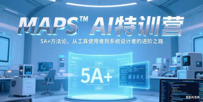 MAPSAI特训营，掌握 5A+方法论，从工具使用者到系统设计者的进阶之路-涵知项目站