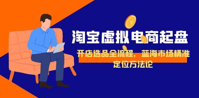 淘宝虚拟电商起盘，开店选品全流程，蓝海市场精准定位方法论-涵知项目站