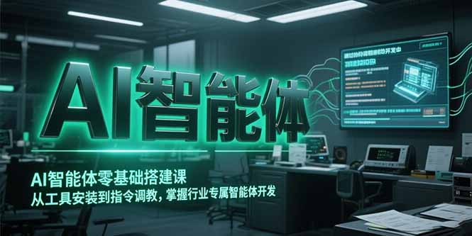 AI智能体零基础搭建课，从工具安装到指令调教，掌握行业专属智能体开发…-涵知项目站