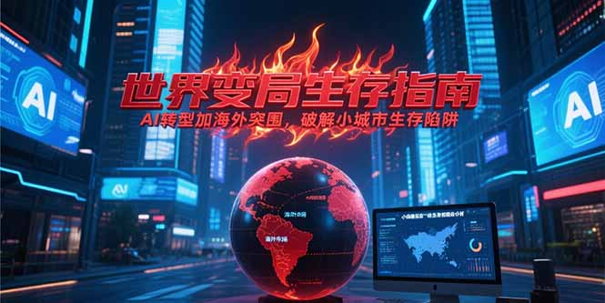 付费文章《世界变局生存指南，AI转型加海外突围，破解小城市生存陷阱》-涵知项目站