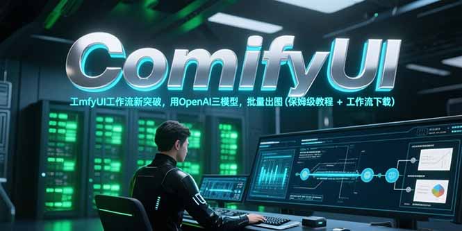 ComfyUI工作流新突破，用OpenAI三模型，批量出图(保姆级教程+工作流下载-涵知项目站