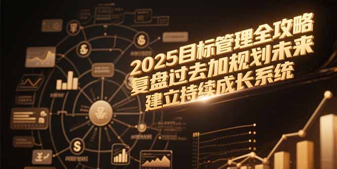 2025目标管理全攻略，复盘过去加规划未来，建立持续成长系统-涵知项目站