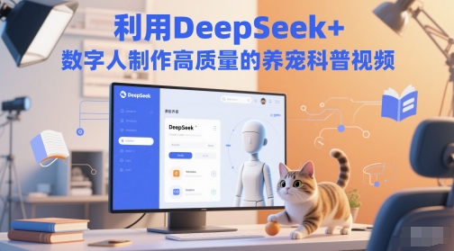 利用DeepSeek+数字人制作高质量的养宠科普视频-涵知项目站