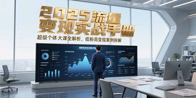 2025流量变现实战手册，超级个体大课全解析，低粉高变现案例拆解-涵知项目站