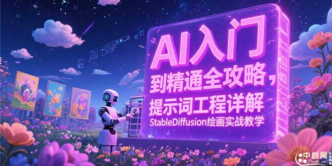 AI入门到精通全攻略，提示词工程详解，StableDiffusion绘画实战教学-涵知项目站