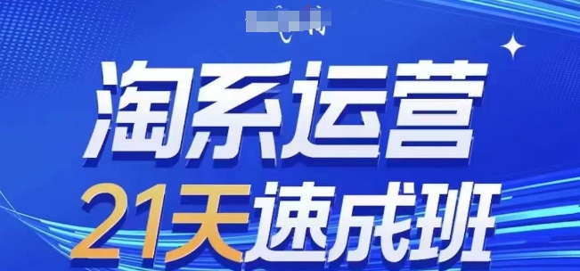 淘系运营21天速成班(更新25年5月)，0基础轻松搞定淘系运营，不做假把式-涵知项目站