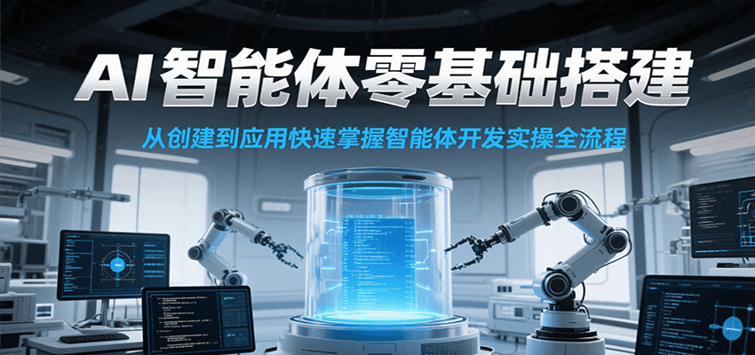 AI智能体零基础搭建实操课，从创建到应用快速掌握智能体开发全流程！-涵知项目站
