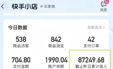 快手图文带货新玩法，用这个方法零门槛，6个月收入87249（保姆级详细教程）-涵知项目站