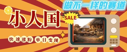 DeepSeek+绘图+视频制作小人国微观视频，小白轻轻松松上手，条条爆款，条条变现，单日就能收益-涵知项目站